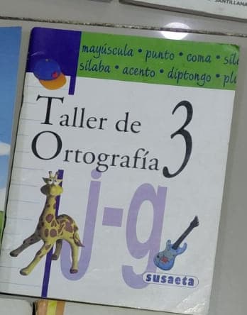 Foto real de Taller de Ortografía 3